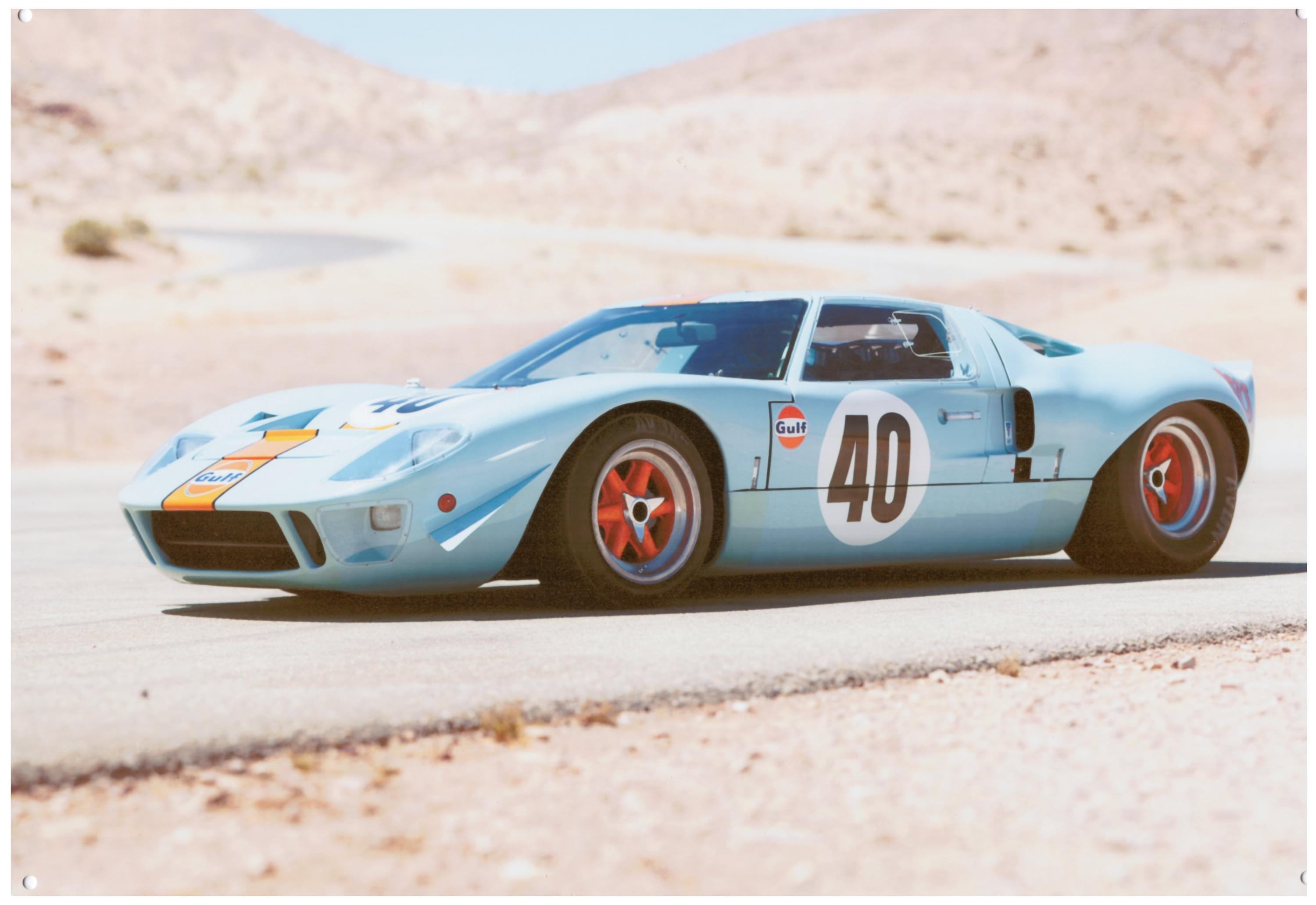 Gulf GT40 - Old-Signs.co.uk
